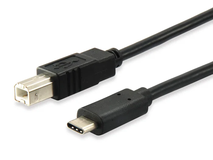 EQUIP Cable USB 2.0 USB-C a USB-B 1m Negro EQUIP Cable USB 2.0 USB-C a USB-B 1m Negro
