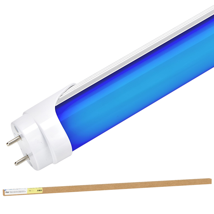 BX3 LIGHT Tubo LED T8 18W 120cm Azul con Difusor Opal