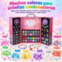 JugaToys Armario Maletín Belleza con accesorios para hacer collares y pulseras
