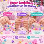 JugaToys Armario Maletín Belleza con accesorios para hacer collares y pulseras