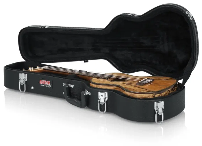Gator Estuche de madera para ukelele tenor - Negro Gator Estuche de madera para ukelele tenor - Negro