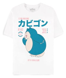 Pokémon Camiseta Snorlax Talla XL