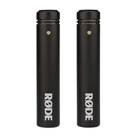 RODE M5 Matched Pair Micrófonos de Condensador Cardioide Compactos con Diafragma de 1/2" y Cuerpo Metálico
