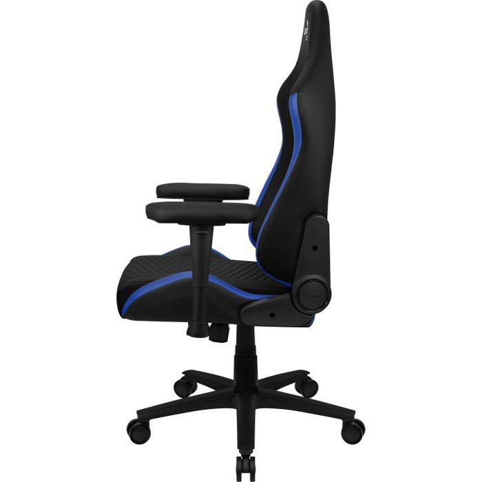 Aerocool Silla Gaming Crown Negra Azul Ergonómica Ajustable 150kg Aerocool Silla Gaming Crown Negra Azul Ergonómica Ajustable 150kg