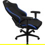 Aerocool Silla Gaming Crown Negra Azul Ergonómica Ajustable 150kg
