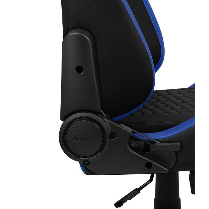 Aerocool Silla Gaming Crown Negra Azul Ergonómica Ajustable 150kg Aerocool Silla Gaming Crown Negra Azul Ergonómica Ajustable 150kg