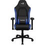 Aerocool Silla Gaming Crown Negra Azul Ergonómica Ajustable 150kg