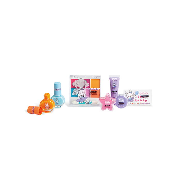 MARTINELIA Magic Ballet Beauty Bag - Neceser de Maquillaje Infantil para Ballet y Fiestas, Lote de 7 Piezas MARTINELIA Magic Ballet Beauty Bag - Neceser de Maquillaje Infantil para Ballet y Fiestas, Lote de 7 Piezas