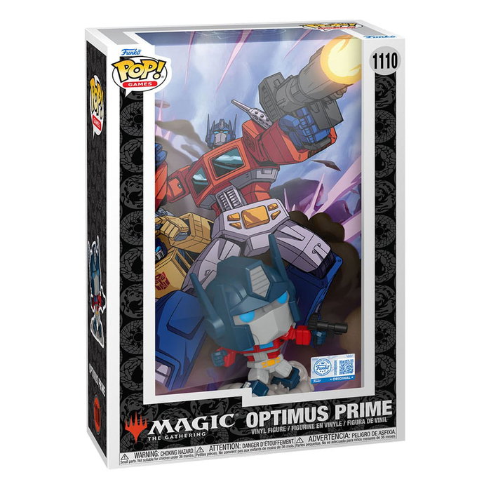 Transformers X MTG POP! Comic Covers Vinyl Figura Optimus Prime (Magic the Gathering) 9 cm