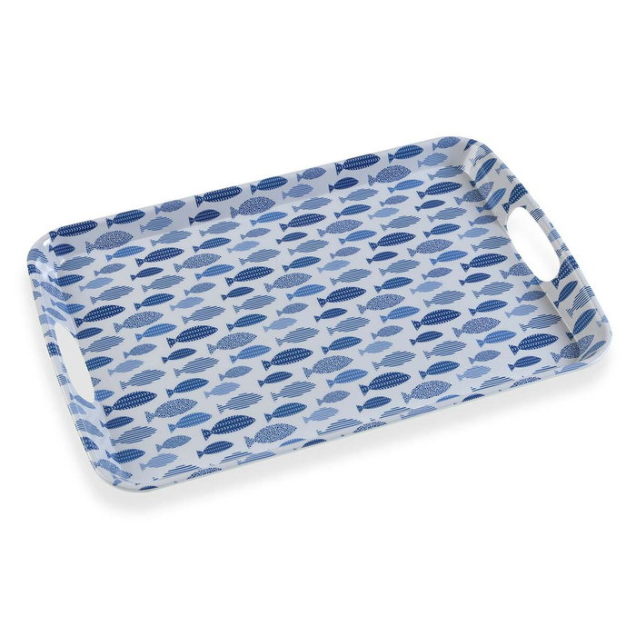 Bandeja de Aperitivos Versa Peces Melamina 31 x 3 x 46,2 cm Bandeja de Aperitivos Versa Peces Melamina 31 x 3 x 46,2 cm