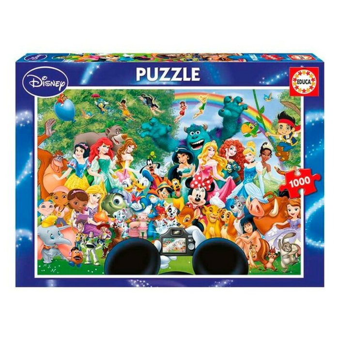 Educa Puzzle 1000 piezas El Maravilloso Mundo de Disney II Educa Puzzle 1000 piezas El Maravilloso Mundo de Disney II