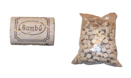 Bambú T-Corcho Cilíndrico 39x26 Natural (200 unidades) inevitable de Sidra