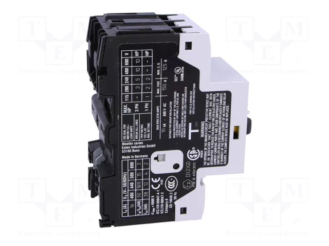 Eaton PKZM0-16 046938 Interruptor de protección de motor 3p Ir=10-16A Eaton PKZM0-16 046938 Interruptor de protección de motor 3p Ir=10-16A