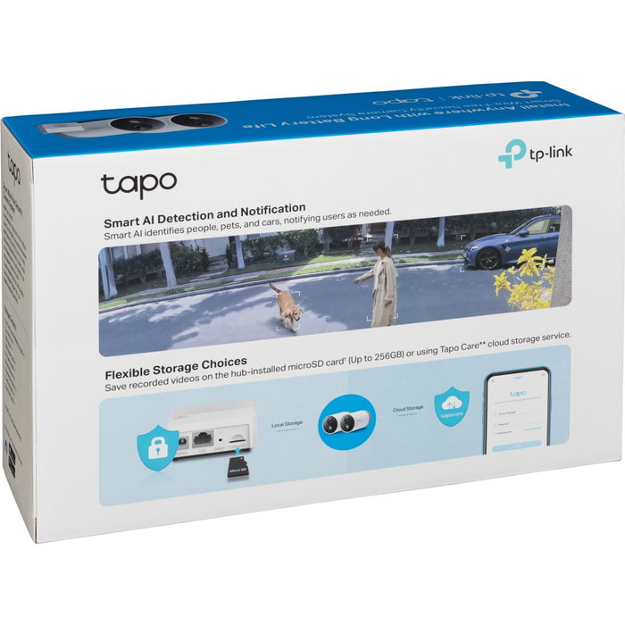 Tapo C400 S2 Sistema de Cámara de Seguridad Inalámbrica Inteligente con 2 Cámaras
