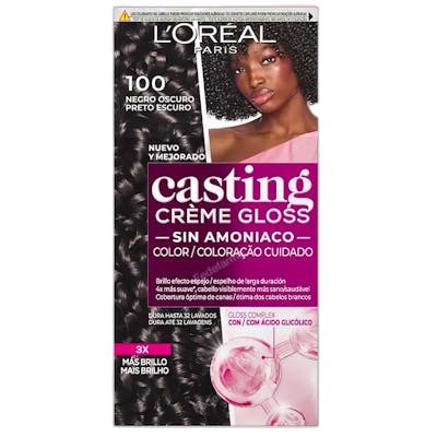 L'Oréal Paris Casting Crème Gloss 100-negro oscuro