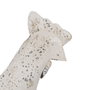 Ixia Figura Gallina Blanco Rozado Metal 17 x 43,50 x 48 cm