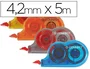 Q-connect Cinta Mini Blanca 4,2 mm x 5 m (28 unidades)