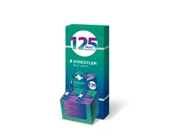 STAEDTLER Goma de borrar Mars Plastic 125 Aniversario Expositor de 80 unidades