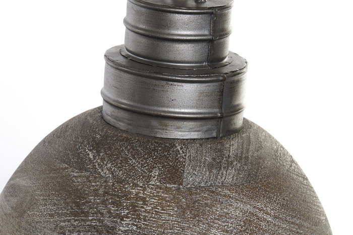 DKD Home Decor Lámpara Techo Vintage Metal Mango 29 x 28 x 29 cm E27