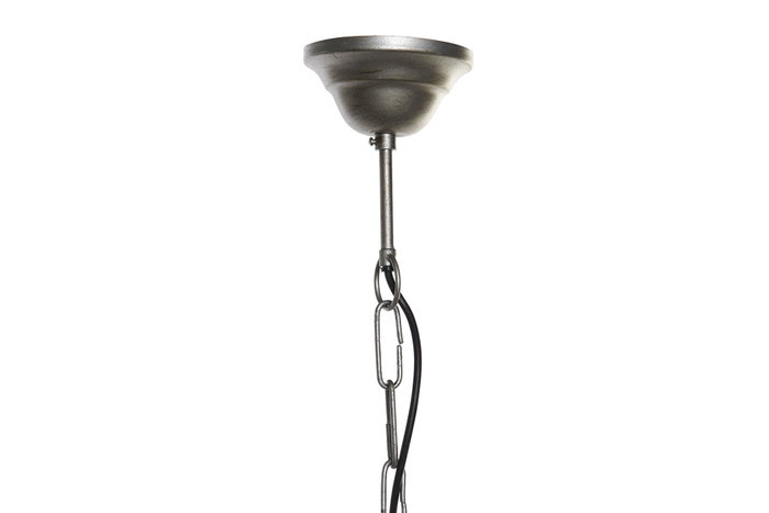DKD Home Decor Lámpara de Techo de Metal y Mango Vintage