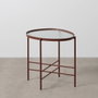 Ixia Mesita Teja Metal-Cristal 55 x 47 x 54 cm