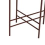 Ixia Mesita Teja Metal-Cristal 55 x 47 x 54 cm
