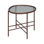 Ixia Mesita Teja Metal-Cristal 55 x 47 x 54 cm