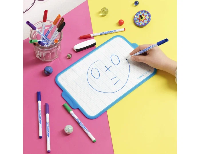 Bic Velleda Rotulador para Pizarra Azul Punta Cónica