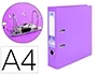 Liderpapel Archivador de Palanca A4 Documenta Forrado PVC Rado Lila Compresor Metálico Lomo 75 mm Liderpapel Archivador de Palanca A4 Documenta Forrado PVC Rado Lila Compresor Metálico Lomo 75 mm