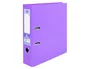 Liderpapel Archivador de Palanca A4 Documenta Forrado PVC Rado Lila Compresor Metálico Lomo 75 mm