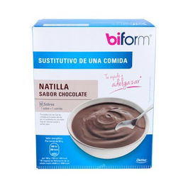 Biform Crema Chocolate 6Sbrs Dietisa Sustituto de Comida con Vitaminas y Minerales