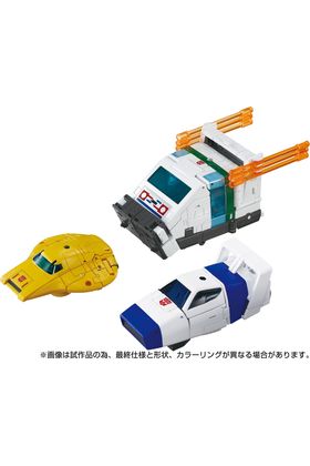 Takara Tomy Transformers Dramatic Capture Series Cybertron Chase Pack de 3 Figuras