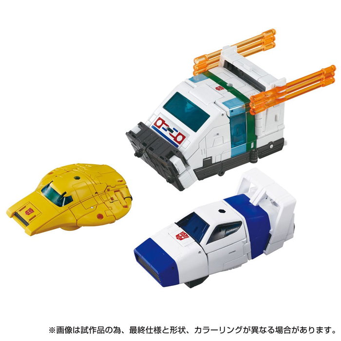 Takara Tomy Transformers Dramatic Capture Series Cybertron Chase Pack de 3 Figuras