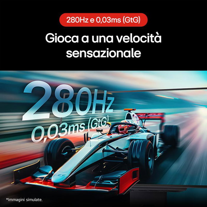 LG 27GX700A-B Monitor Gaming OLED 26.5" Quad HD 2560x1440 280Hz 0.03ms G-Sync FreeSync Premium Pro HDR Negro
