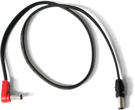 EBS Cable de Alimentación Sa Flat Negro Polaridad Invertida DC1-48 90/0 48 Cm