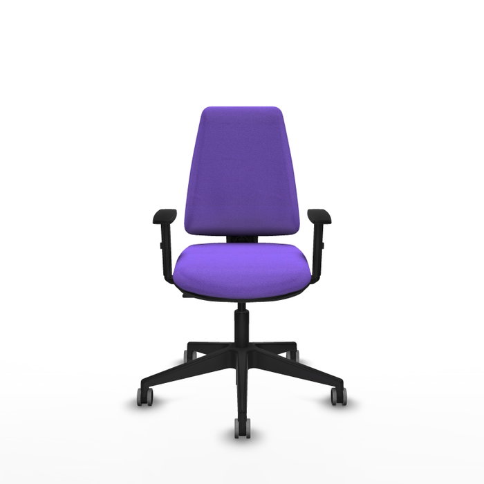 PIQUERAS Y CRESPO Silla de oficina Elche Lila con Brazos 1D PIQUERAS Y CRESPO Silla de oficina Elche Lila con Brazos 1D