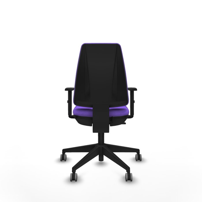 PIQUERAS Y CRESPO Silla de oficina Elche Lila con Brazos 1D PIQUERAS Y CRESPO Silla de oficina Elche Lila con Brazos 1D