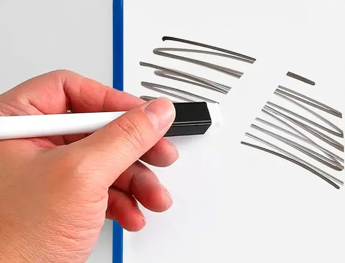 Liderpapel Pizarra Blanca Magnética Doble Cara Lisa 21x30 cm con Rotulador, Imán y Borrador