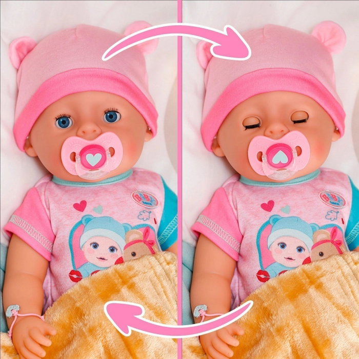 Baby Born Muñeca bebé Emma con 10 funciones y 10 accesorios Baby Born Muñeca bebé Emma con 10 funciones y 10 accesorios