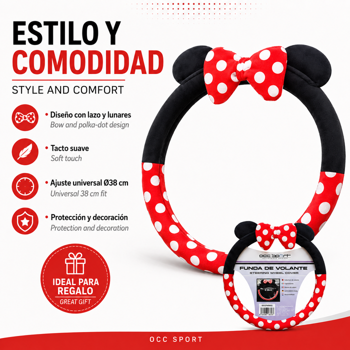 Occ Sport Funda de Volante Anime Female