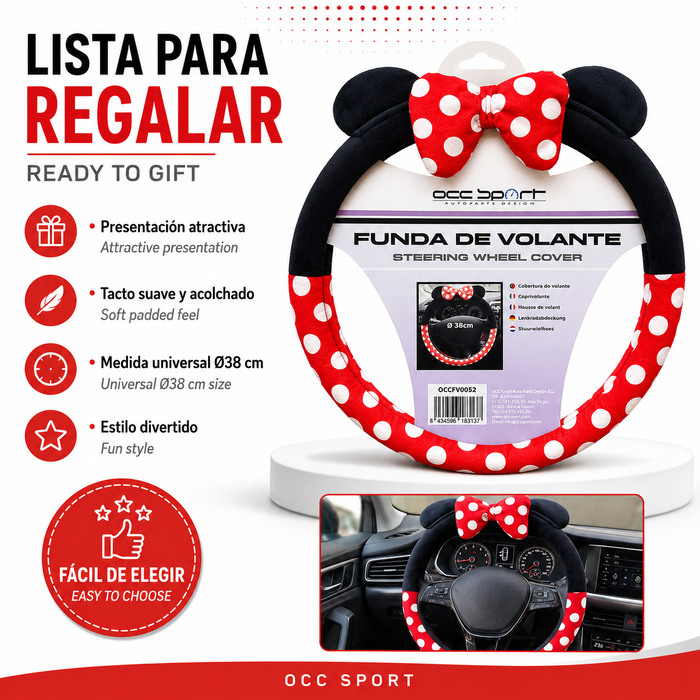 Occ Sport Funda de Volante Anime Female
