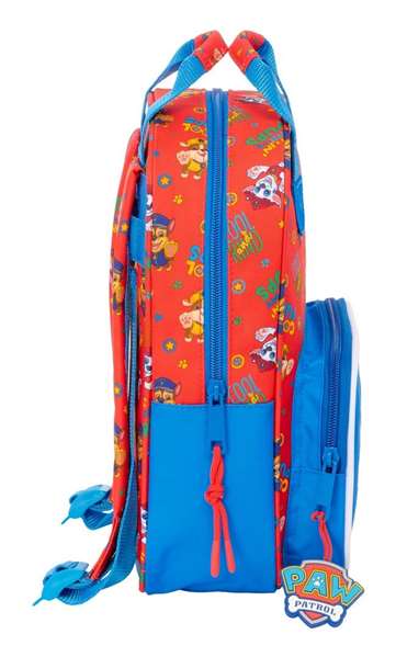 SAFTA Mochila Cool Patrulla Canina Paw Patrol 28cm adaptable a Carrito Portamochilas