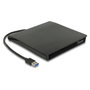 DeLOCK Carcasa externa para unidad Slim SATA 5.25 pulg 12,7 mm USB 5 Gbps
