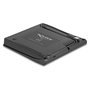 DeLOCK Caja Externa para Unidad SATA Slim de 5.25" y 12.7 mm, con USB 3.0 SuperSpeed 5 Gbps Tipo-A Macho, HDD, Color Negro