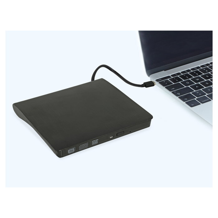 DeLOCK Caja Externa para Unidad SATA Slim de 5.25" y 12.7 mm, con USB 3.0 SuperSpeed 5 Gbps Tipo-A Macho, HDD, Color Negro