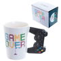 PUCKATOR Taza asa 3D Mando Game Over 11x14.5x8.5cm
