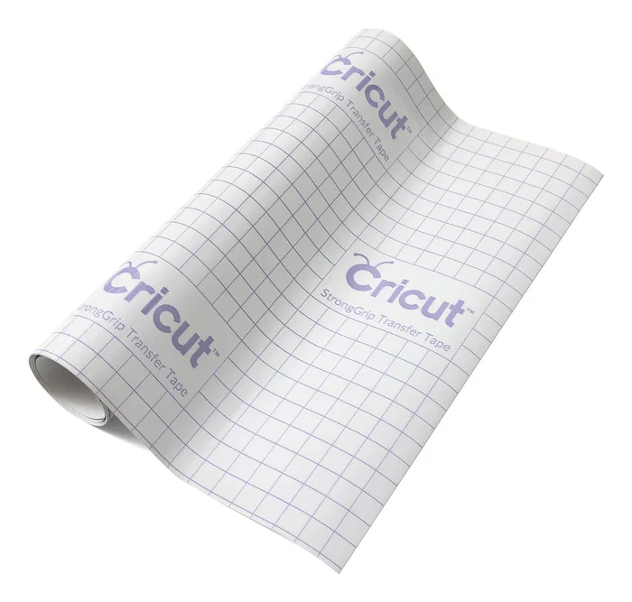 Cricut Cricut Joy StrongGrip Rollo de Vinilo de Termotransferencia para Cricut Joy - Blanco Monocromo - 139 mm x 1219 mm