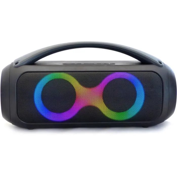 Inovalley SETGHETTO Altavoz karaoke Bluetooth Iluminado