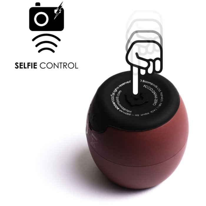 Boompods Boompods Zero Burgundy Boompods Boompods Zero Burgundy