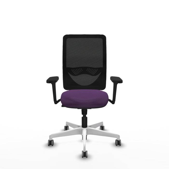 PIQUERAS Y CRESPO Silla de oficina Zulema con mecanismo Sincro, Morado y Negro PIQUERAS Y CRESPO Silla de oficina Zulema con mecanismo Sincro, Morado y Negro